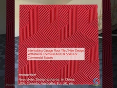 Birbiriyle bağlantılı garaj döşeme çubuğu / Yeni tasarım ticari alanlar için kimyasal ve petrol dökülmesine dayanıklı