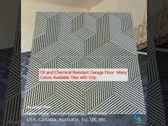 Petrol ve kimyasallara dayanıklı garaj zemini