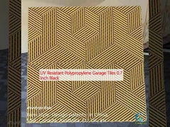 UV Dirençli Polipropilen Garaj Taşları 0.7 Inç Siyah