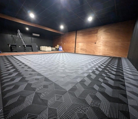 Kimyasallara karşı dayanıklı birbirine bağlanan garaj kirişleri 40x40 birbirine bağlanan garaj zemin panelleri