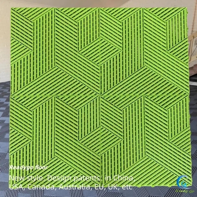 İç mekan plastik zemin fayansları Garaj 40x40cm Garaj zemin plastik fayanslar